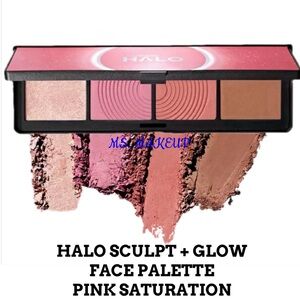 SMASHBOX HALO SCULPT + GLOW FACE PALETTE  - PINK SATURATION